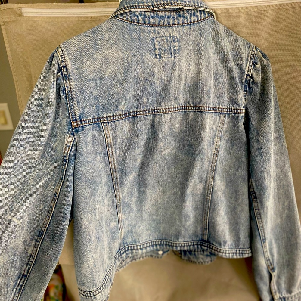 Xl crop jean jacket